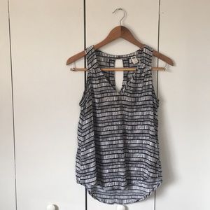 Black & White Patterned Tank
